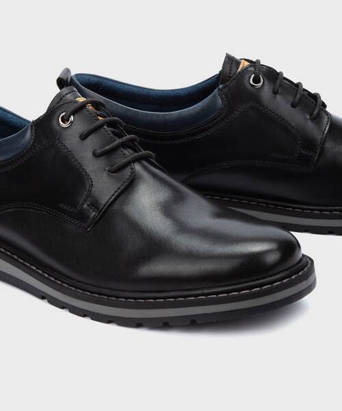 Business Schuhe | BERNA M8J-4183C1 | BLACK | Pikolinos