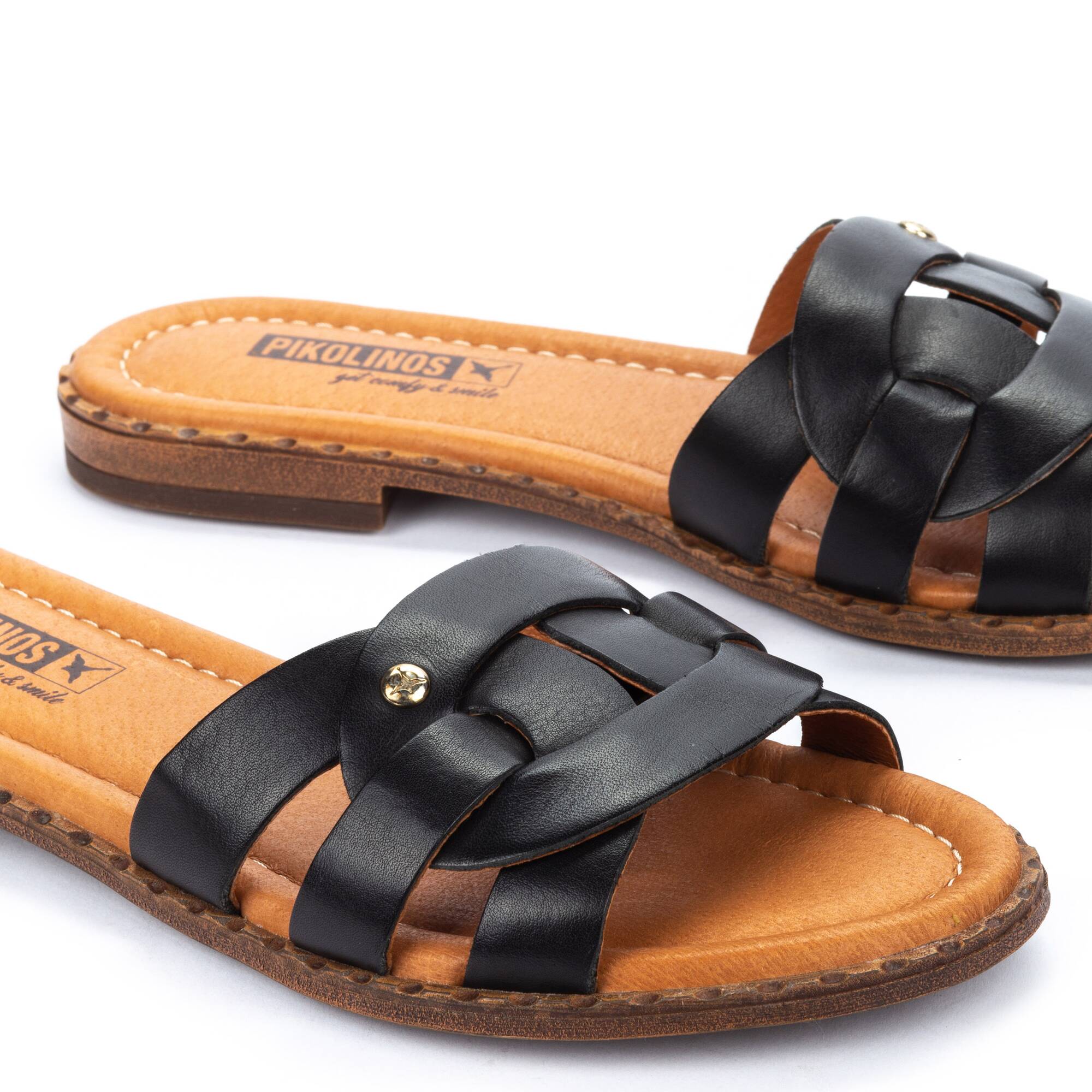 PIKOLINOS ALGAR W0X Leather Flat Sandals For Women - Lightweight, Flexible & Extra Comfortable Sole - View #13
