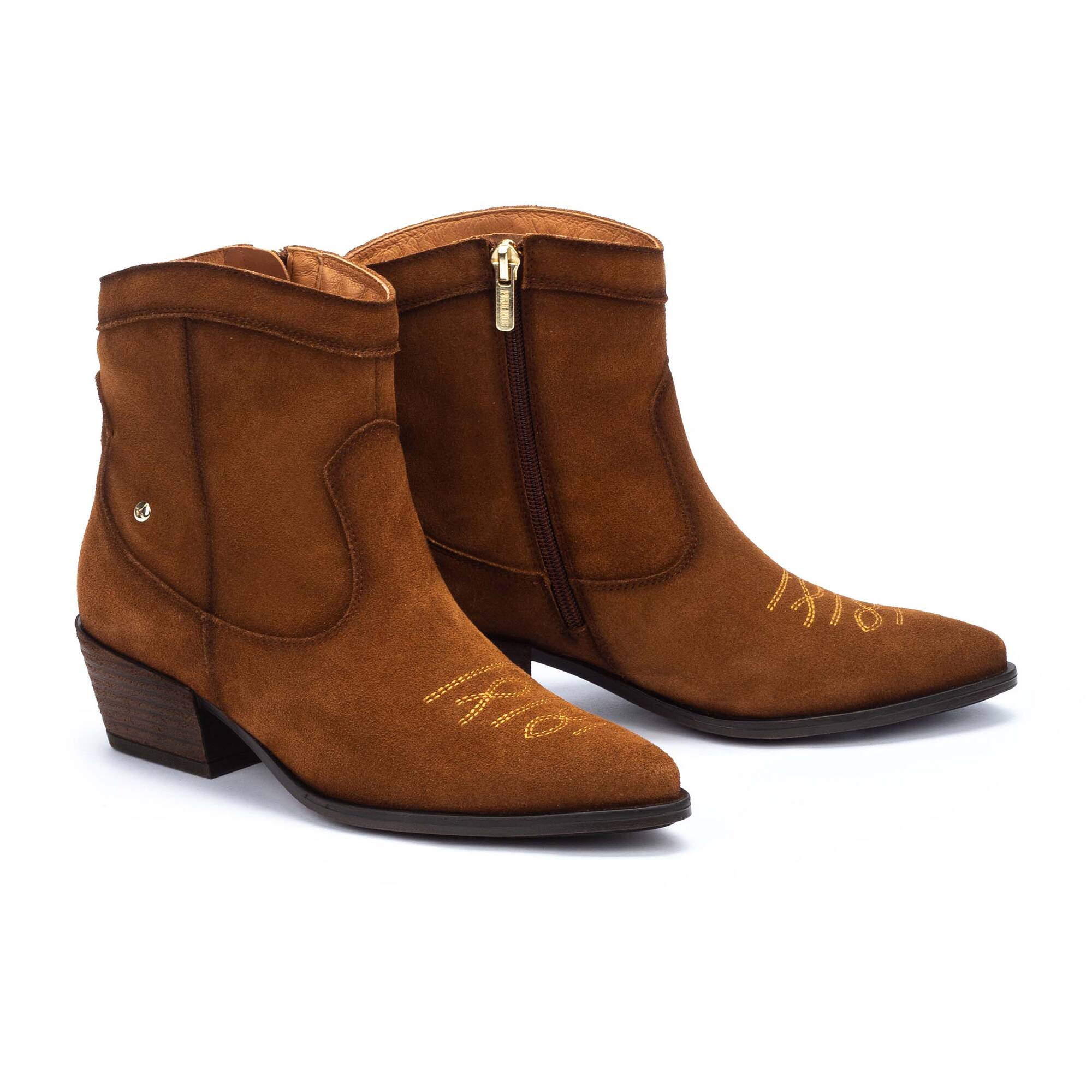 Women's western suede ankle boot VERGEL W5Z-8975 | Outlet PIKOLINOS