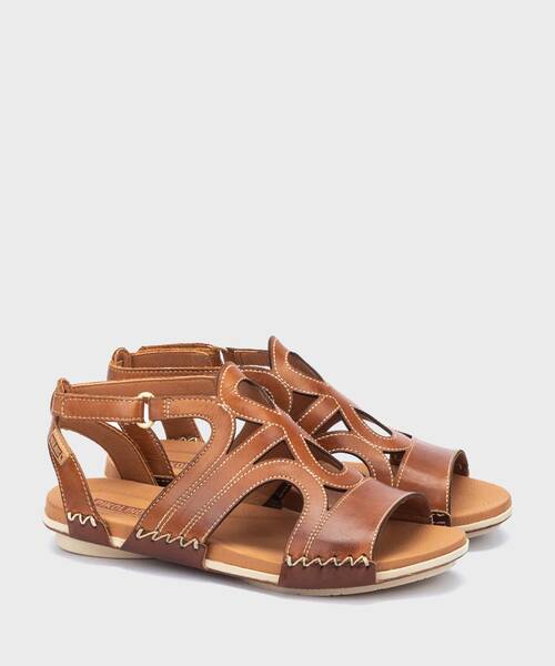 Sandalias Planas | TENERIFE W4S-0712C1 | BRANDY | Pikolinos