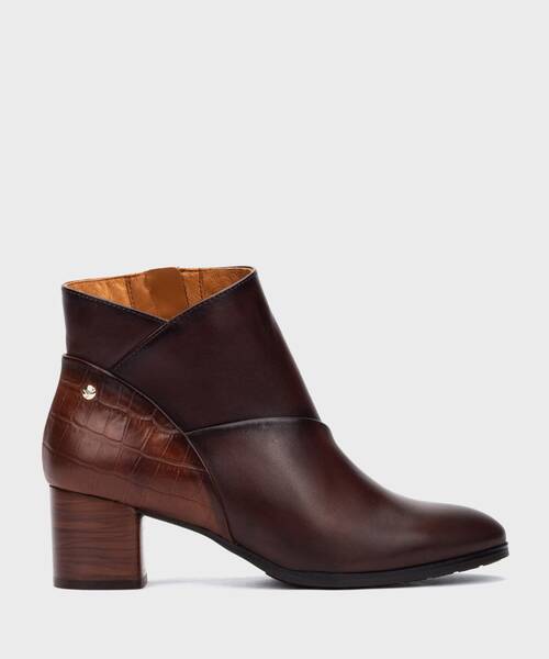 Heeled Booties | CALAFAT W1Z-8575C1 | CAOBA | Pikolinos
