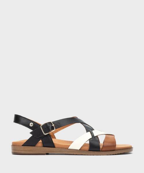 Sandalias planas | FORMENTERA PKW8Q-0894C1 | BLACK | Pikolinos
