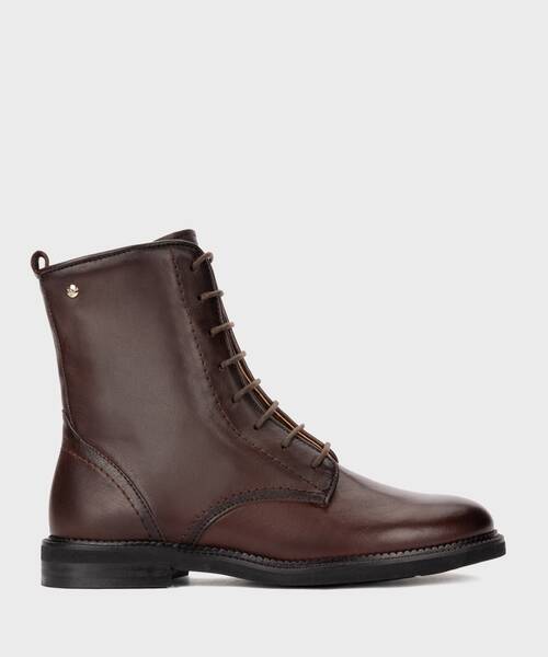 Flat Booties | DEVA W2L-8749 | CAOBA | Pikolinos