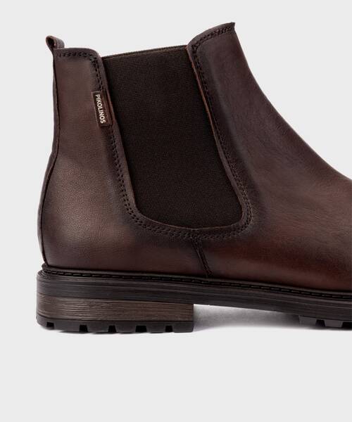 Bottines &agrave; lacets pour hommes , ANCARES M8P , ANCARES M8P-8227PN , OLMO