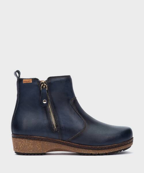 Botines Planos | GRANADA W0W-8988 | BLUE | Pikolinos