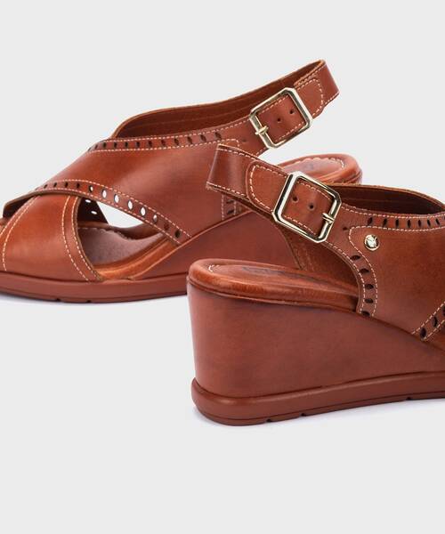 Wedges | TEULADA W2B-1996 | BRICK | Pikolinos