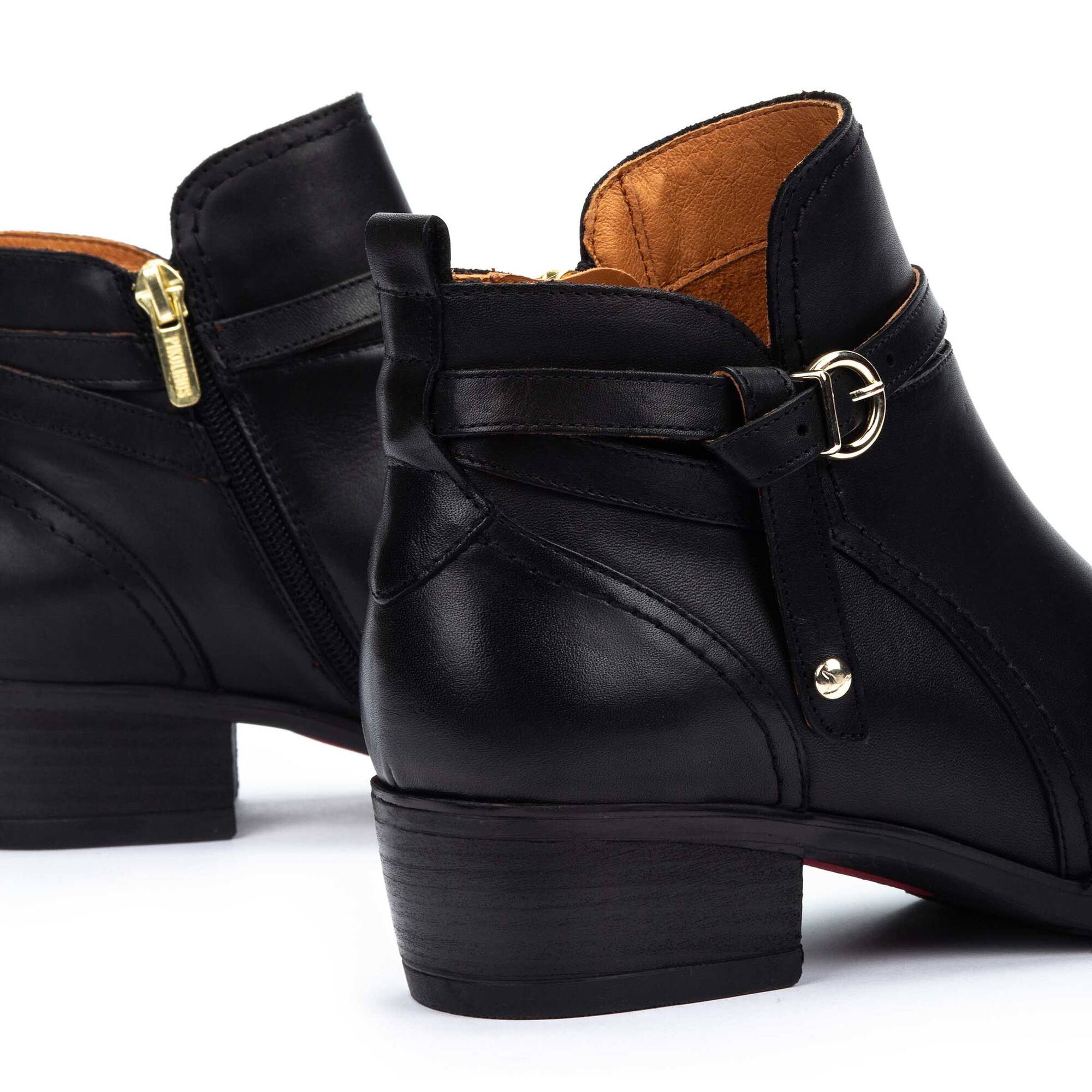 Heeled ankle boots | DAROCA W1U-8901C1, BLACK, large image number 60-W1U-8901C1_000_Pikolinos_DAROCA_BLACK_full.jpg | null