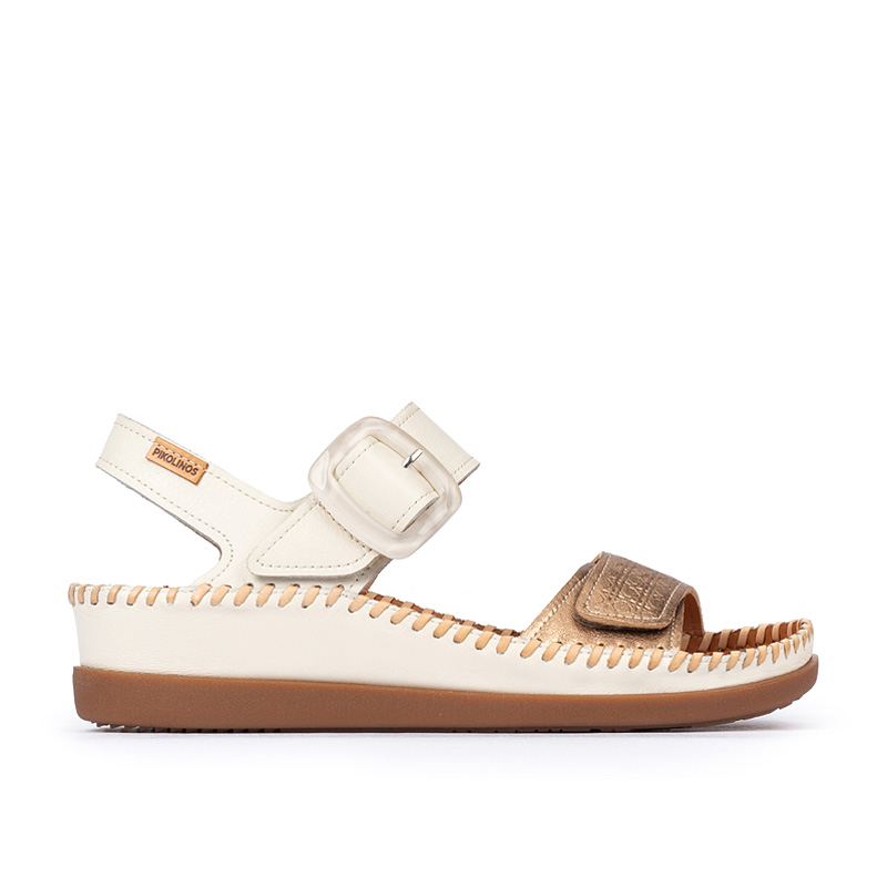 Pikolinos Keilsandalen leder CADAQUES W8K