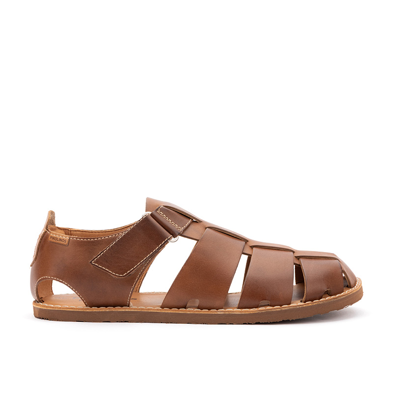 Pikolinos Sandalias planas barefoot de piel BETERA M5W