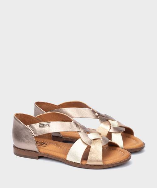 Flat Sandals | ALGAR W0X-0812CLC1 | STONE | Pikolinos