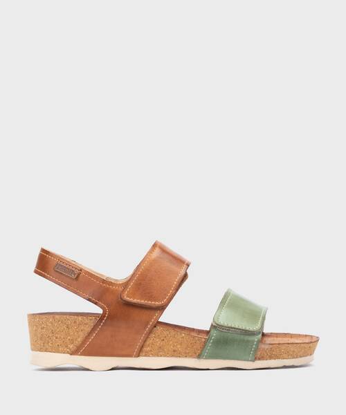 Wedges | MAHON W9E-0503C1 | MINT GREEN | Pikolinos