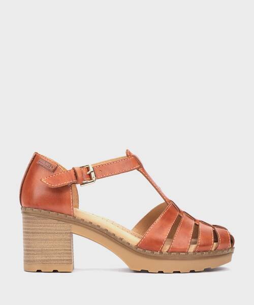 Sandals and Mules | CANARIAS W8W-1873 | BRICK | Pikolinos