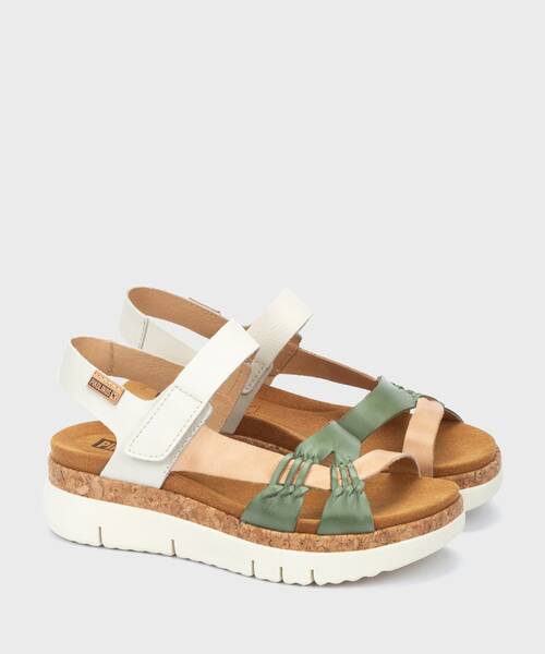 Sleehak en platform | PALMA W4N-0968C3 | MINT GREEN | Pikolinos