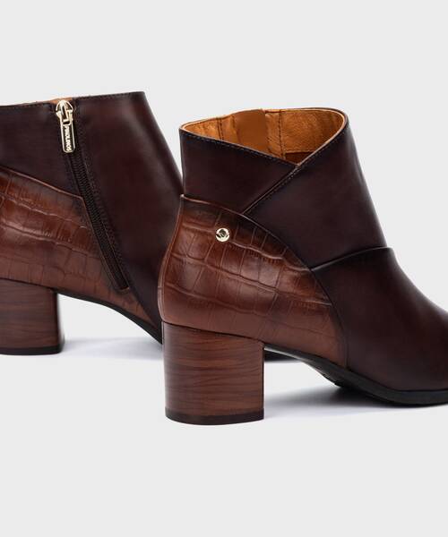 Heeled Booties | CALAFAT W1Z-8575C1 | CAOBA | Pikolinos