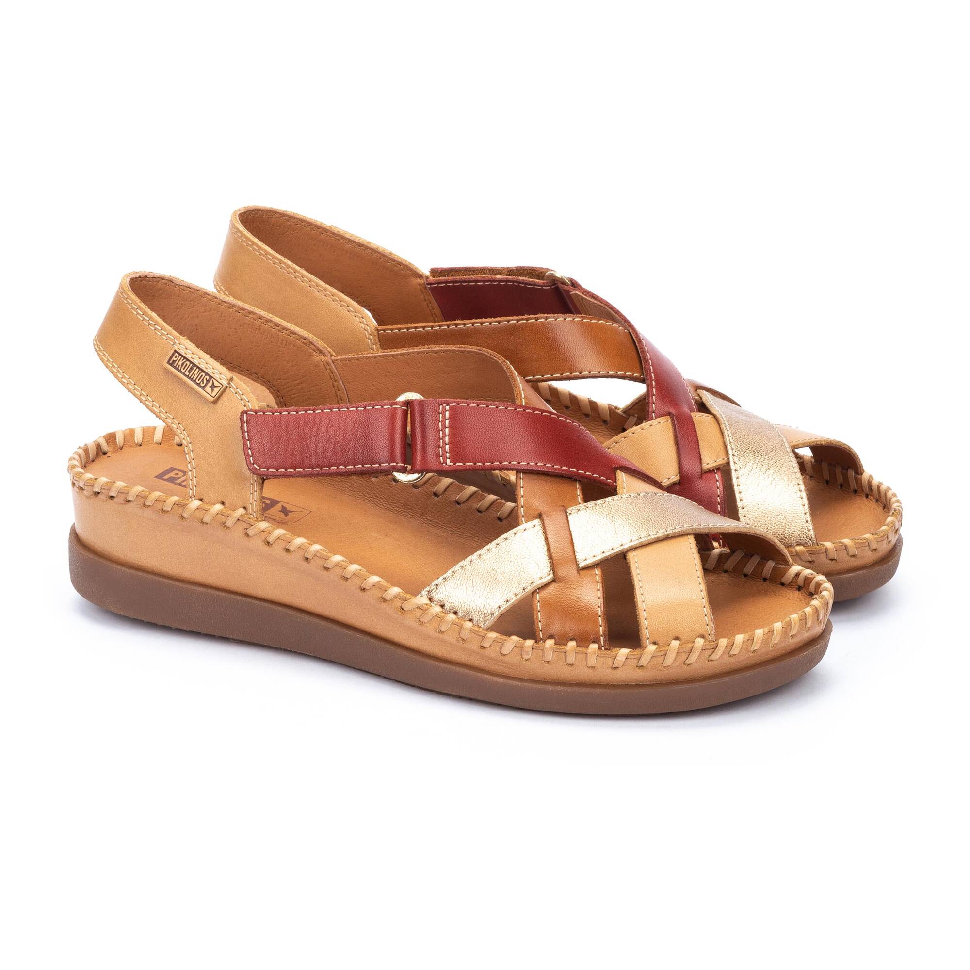 Wedges and platforms | CADAQUES W8K-0741C2, ALMOND, large image number 20-W8K-0741C2_843_Pikolinos_CADAQUES_ALMOND_full.jpg | null