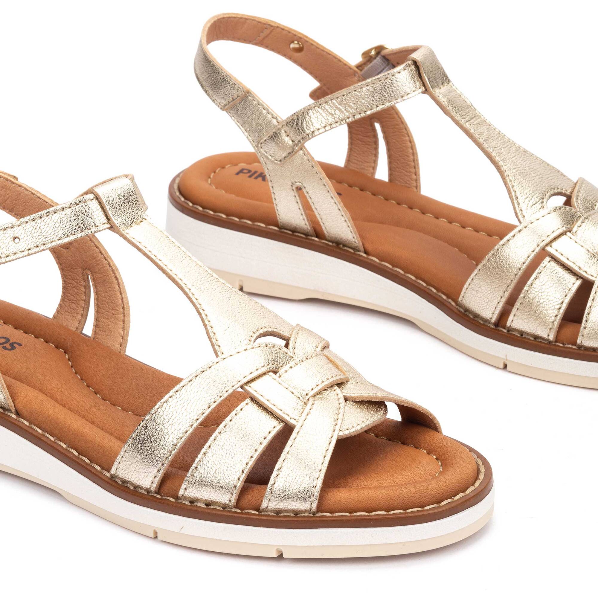 Sand&aacute;lias Rasas | ROQUETAS W9B-0789CL, CARRARA, large image number 60-W9B-0789CL_799_Pikolinos_ROQUETAS_CARRARA_full.jpg | null