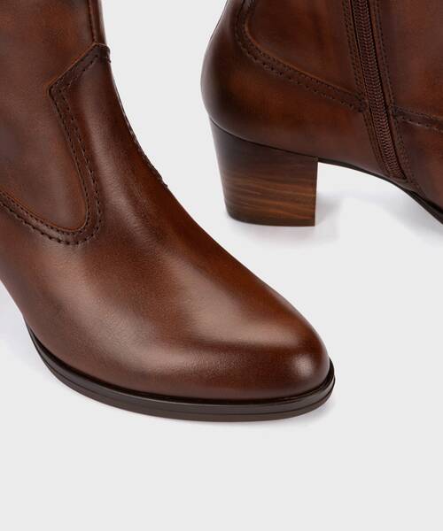 Heeled ankle boots | ZAMORA W0E-8731 | CUERO | Pikolinos