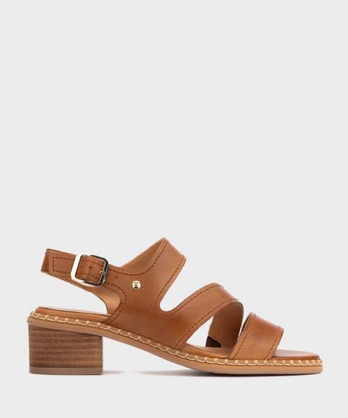 Sandalias de tac&oacute;n | BLANES W3H-1635 | BRANDY | Pikolinos