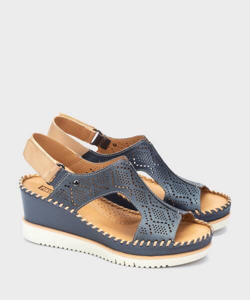 Sandals and Mules | AGUADULCE W3Z-1775CPC1 | BLUE | Pikolinos