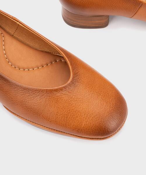 Zapatos tac&oacute;n | UBEDA HAW2N-5627CO | BRANDY | Pikolinos