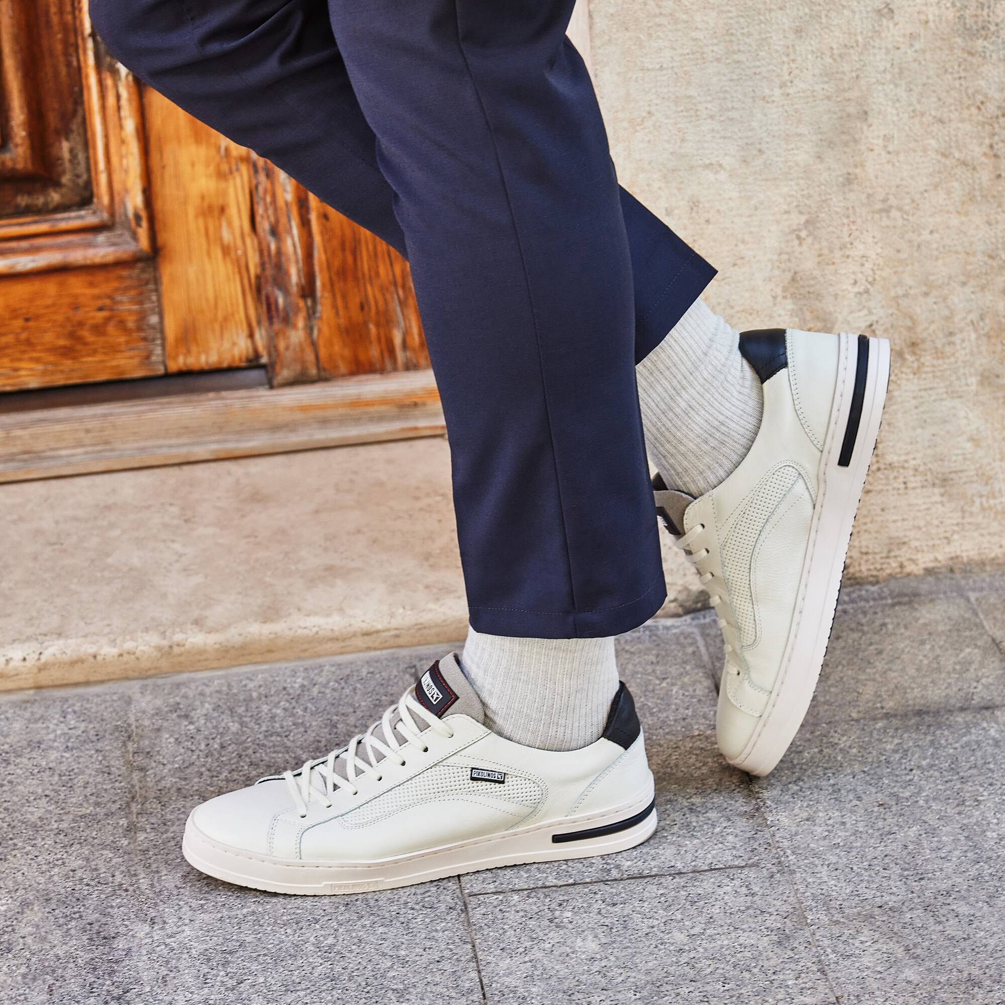 (取寄) ピコリノス メンズ  PIKOLINOS men Xativa M1K Brandy Zapatillas Pikolinos Hombre PIKOLINOS Sneakers Leather Xativa Para