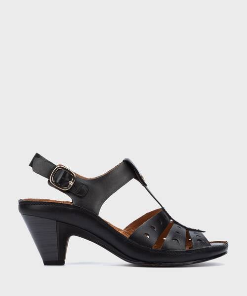 Sandalias tacón | JAVA W5A-1948 | BLACK | Pikolinos