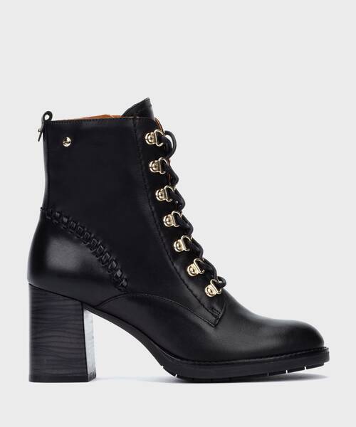 Heeled ankle boots | PALENCIA W9U-8955 | BLACK | Pikolinos