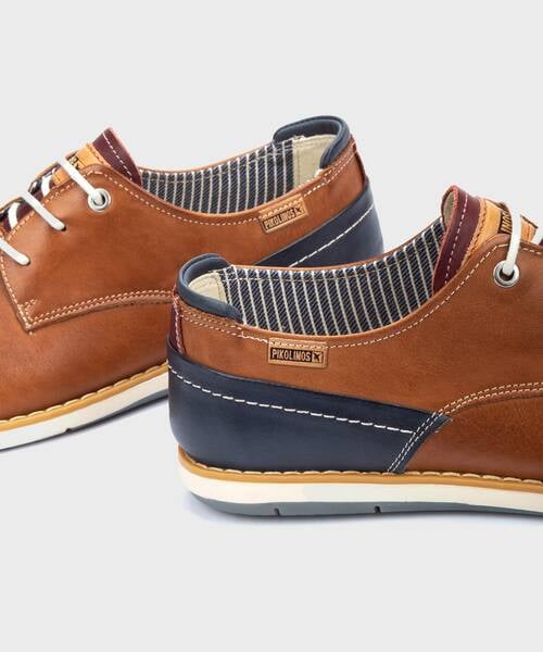 Sapatos casual | JUCAR M4E-4104C1 | BRANDY | Pikolinos