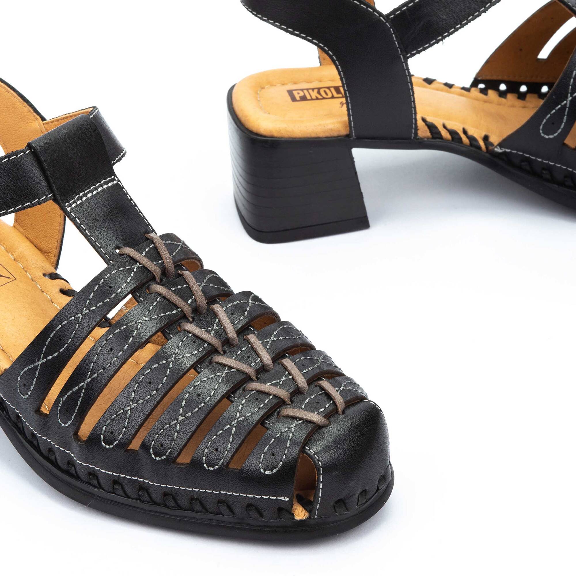 Sandalias tac&oacute;n | ROMANA W9G-1577, BLACK, large image number 60-W9G-1577_000_Pikolinos_ROMANA_BLACK_full.jpg | null