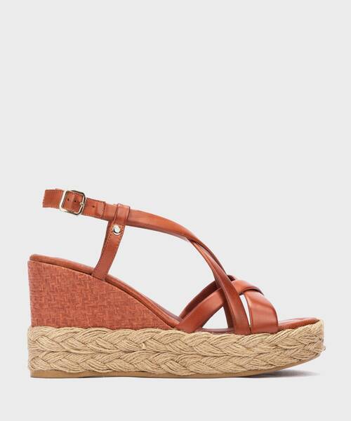 Wedges | RONDA W7W-1759 | BRICK | Pikolinos
