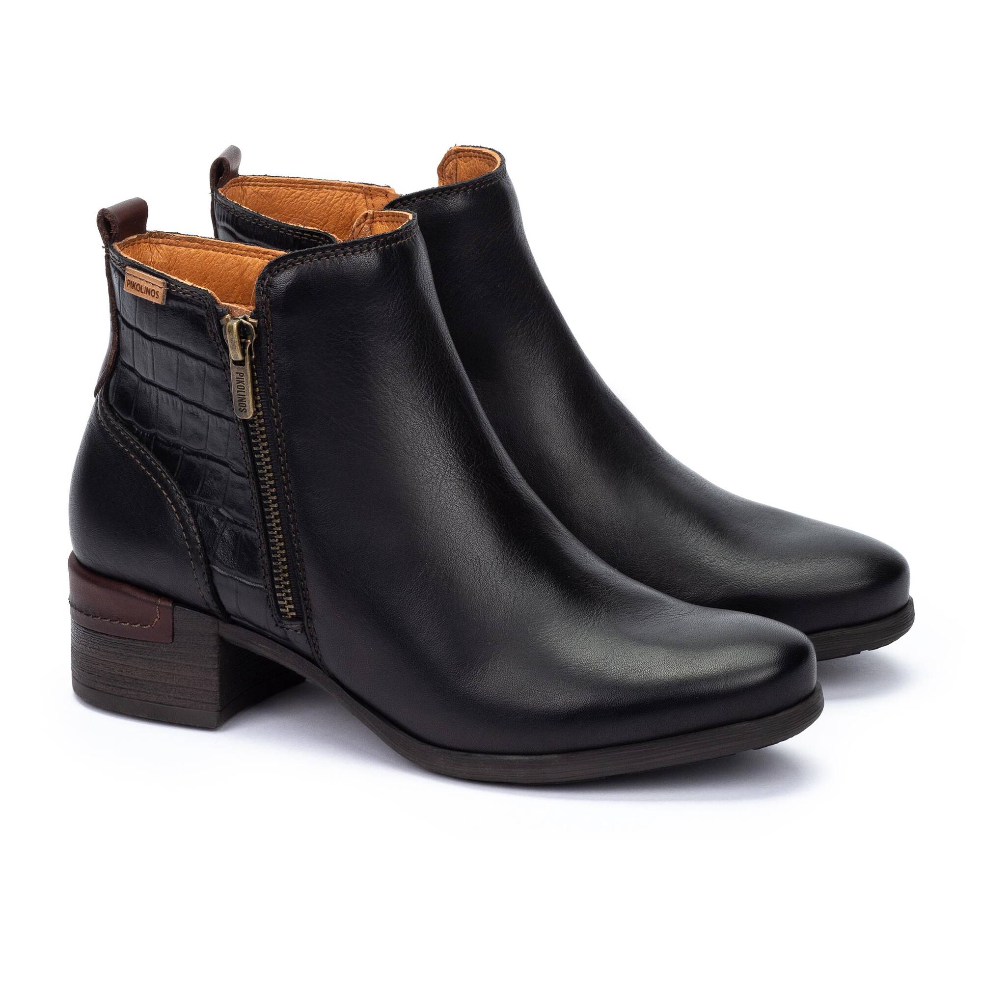 Stiefeletten mit Absatz | MALAGA W6W-8968C1, BLACK, large image number 20-W6W-8968C1_000_Pikolinos_MALAGA_BLACK_full.jpg | null