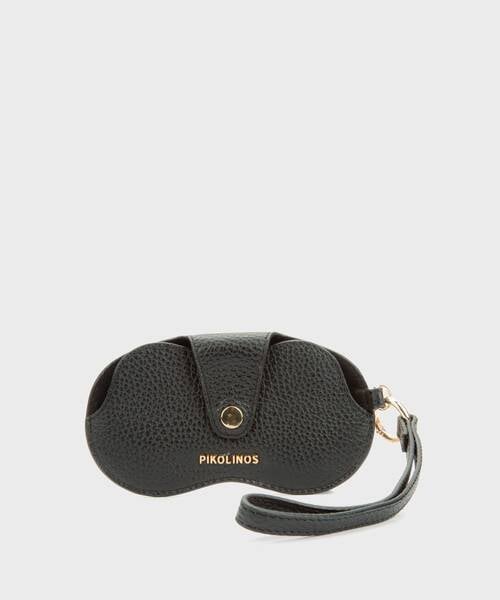 Leather glasses case , COMPLEMENTOS WAC , COMPLEMENTOS WAC-GC00 , BLACK