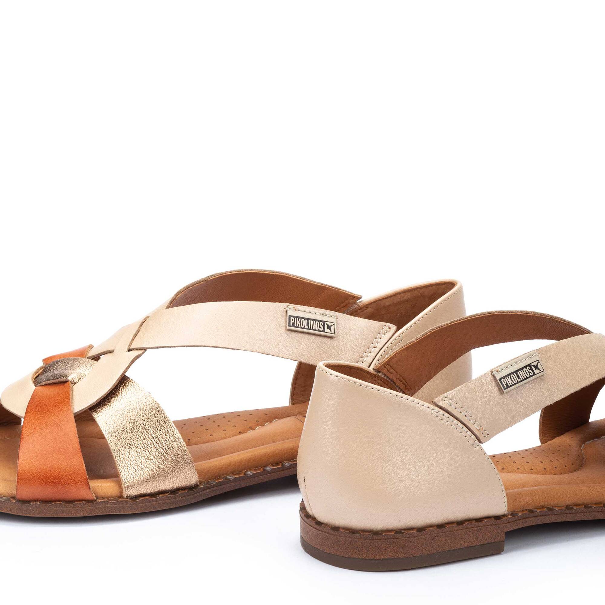 Flat Sandals | ALGAR W0X-0812CPC1, MARFIL, large image number 60 | null