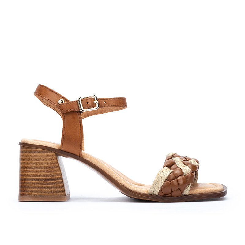 Pikolinos Sandalias tacón de piel MORELLA W1B