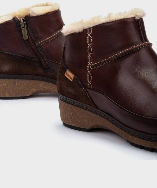 Flat ankle boots | GRANADA W0W-8827C1 | CAOBA | Pikolinos