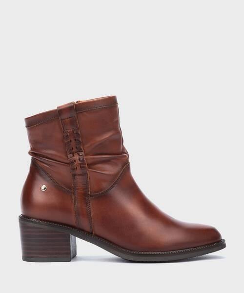 Botines con Tacón | BACAROT W2D-8891C1 | COGNAC | Pikolinos