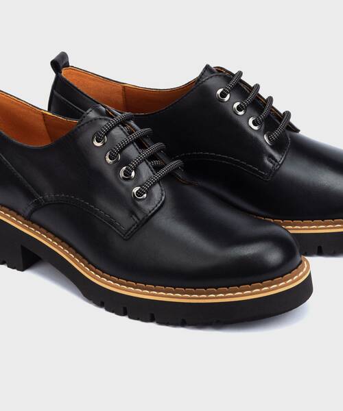 Platte schoenen | VICAR W0V-4991 | BLACK | Pikolinos