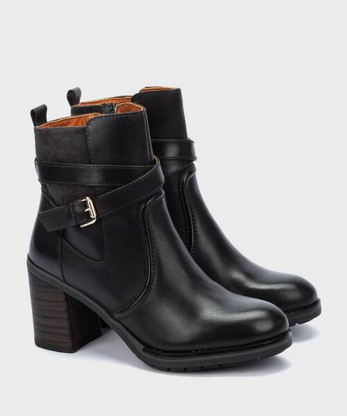 Ankle boots | POMPEYA W7S-8596 | BLACK | Pikolinos