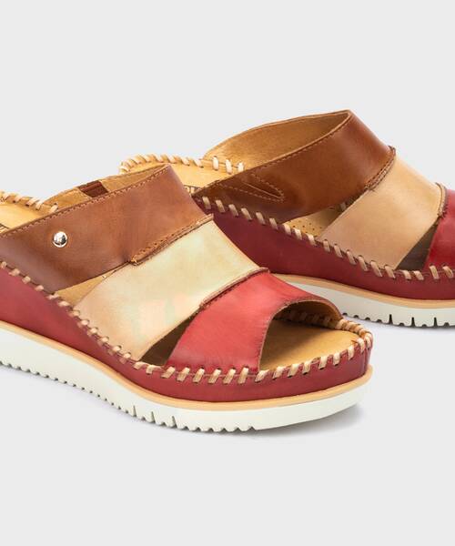 Sandals | AGUADULCE W3Z-1772C1 | CHERRY | Pikolinos