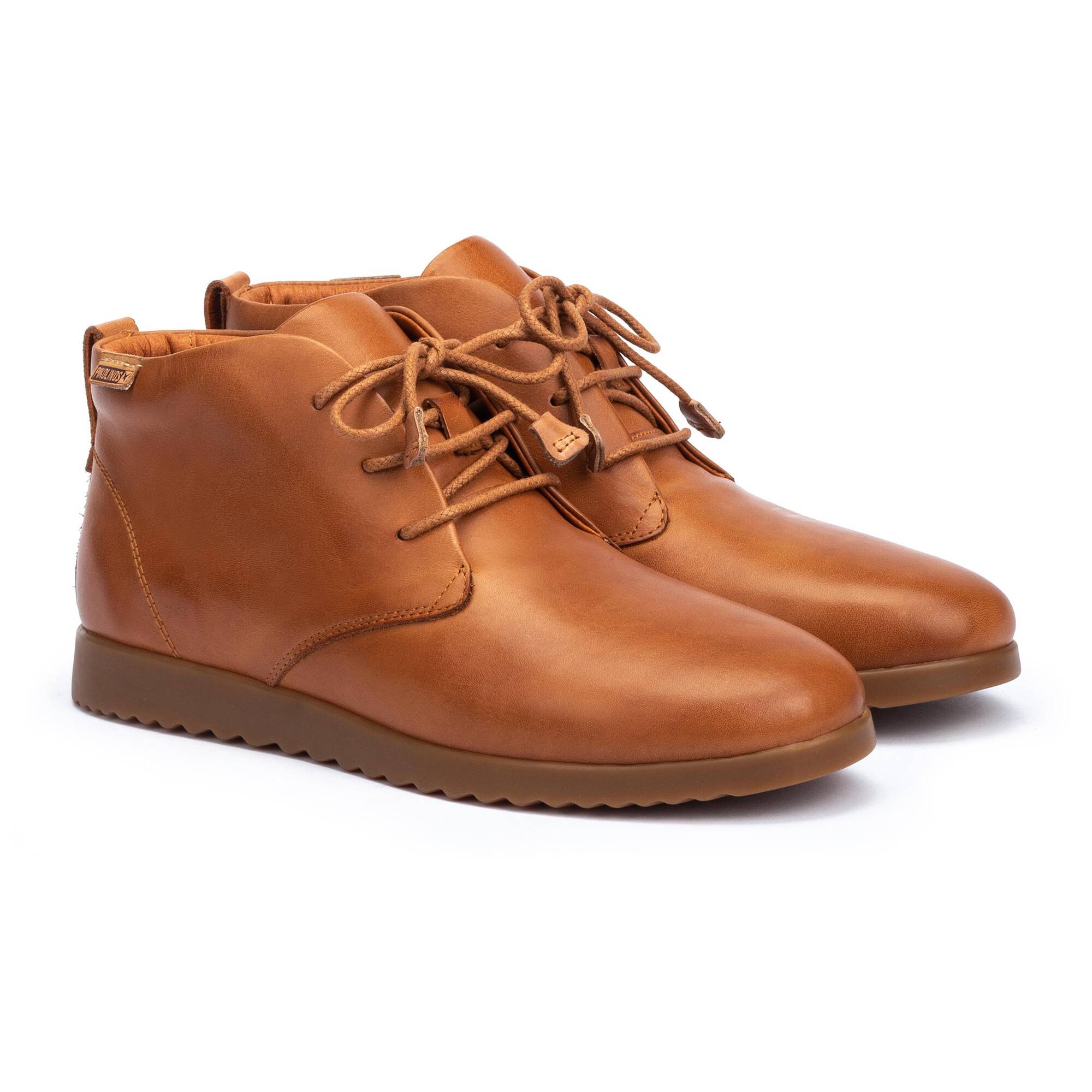 Round toe leather desert ankle boots MALLORCA W8C-8808 | Outlet PIKOLINOS