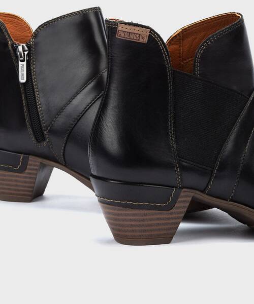 Botines Tac&oacute;n | ROTTERDAM 902-8932 | BLACK | Pikolinos