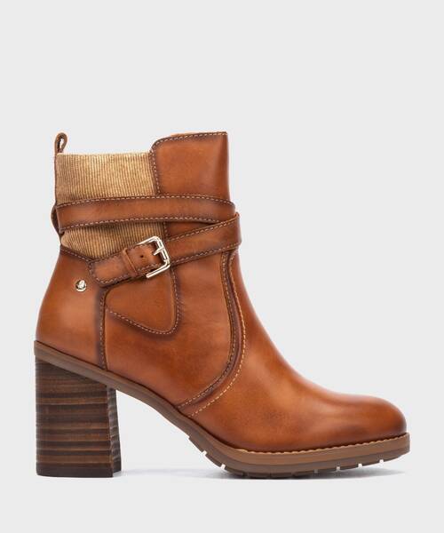 Botines de tacón | POMPEYA W7S-8596 | BRANDY | Pikolinos