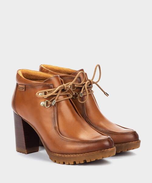 Ankle boots | CONNELLY W7M-7609 | BRANDY | Pikolinos