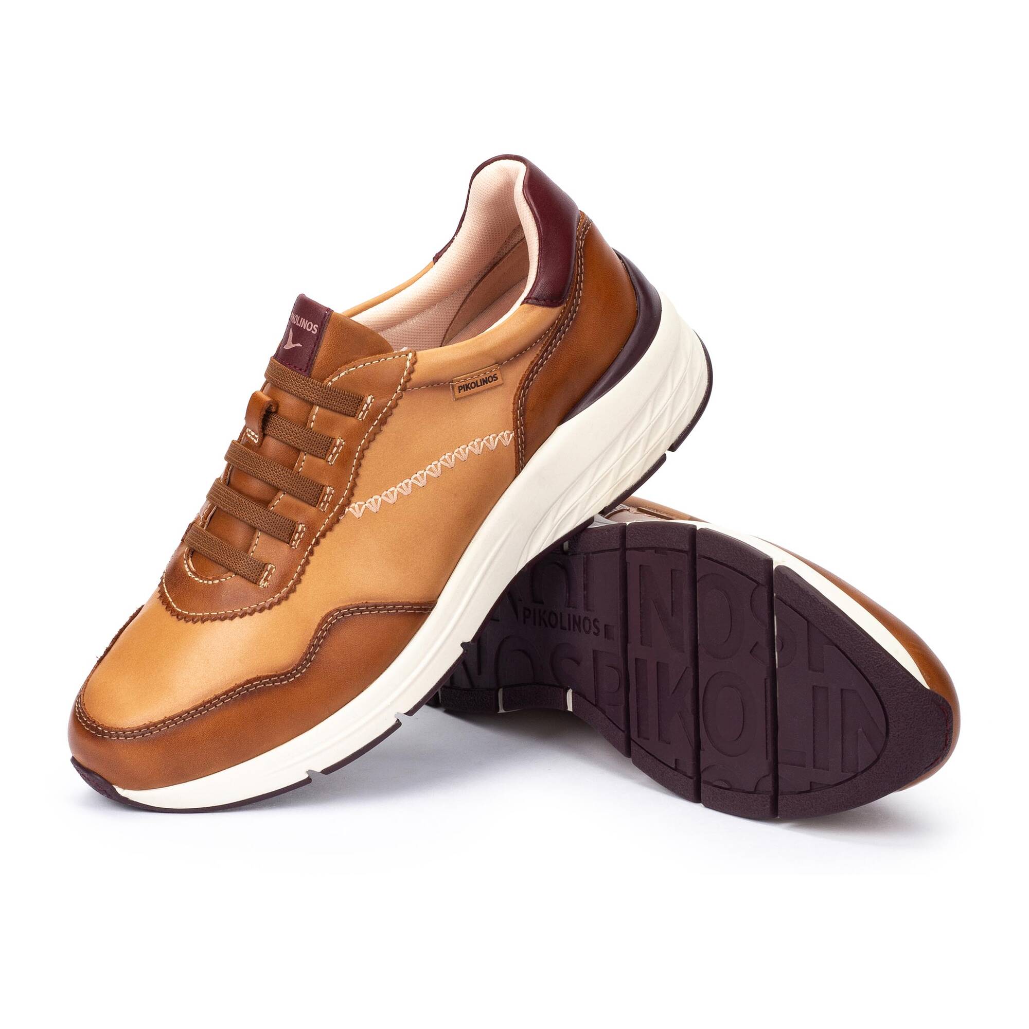 Sneakers | CUENCA W6A-6681C1, ALMOND, large image number 70-W6A-6681C1_843_Pikolinos_CUENCA_ALMOND_full.jpg | null