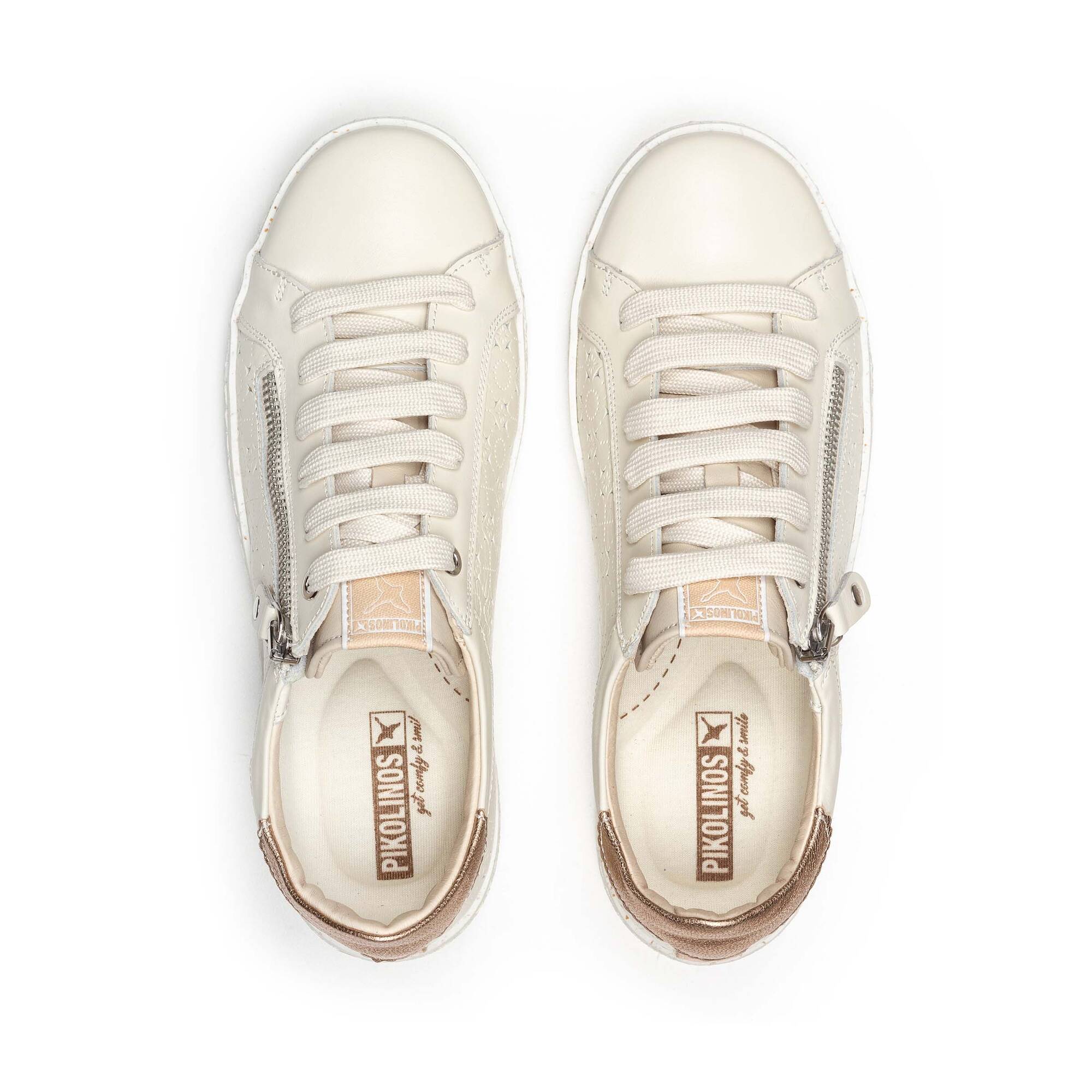 Women's sneakers with zipper LANZAROTE W7B-6999 | Outlet PIKOLINOS