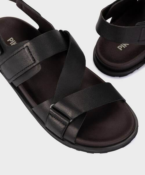 Sandales | ALMAGRO M6B-0049SL | BLACK | Pikolinos