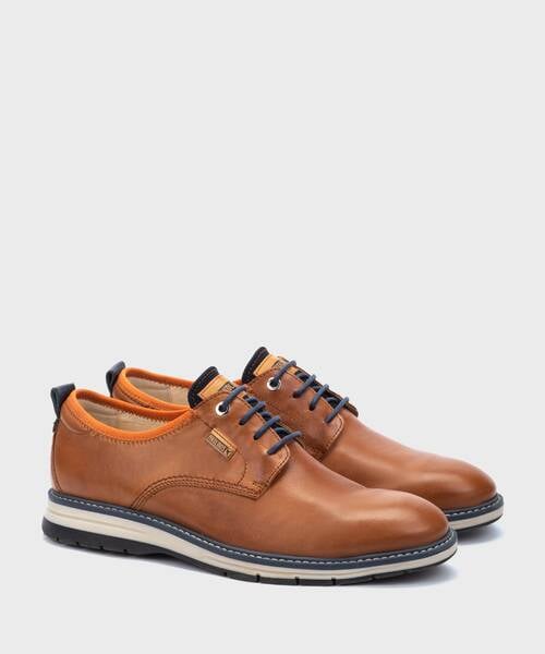 Sapatos casual | CANET M7V-4138 | BRANDY | Pikolinos