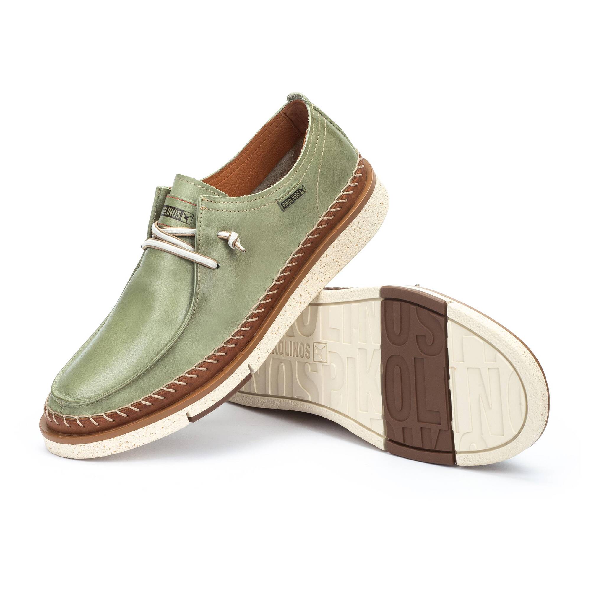 Schn&uuml;rschuhe | SAN JUAN M6L-4274C1, MINT GREEN, large image number 70-M6L-4274C1_439_Pikolinos_SAN_JUAN_MINT_GREEN_full.jpg | null
