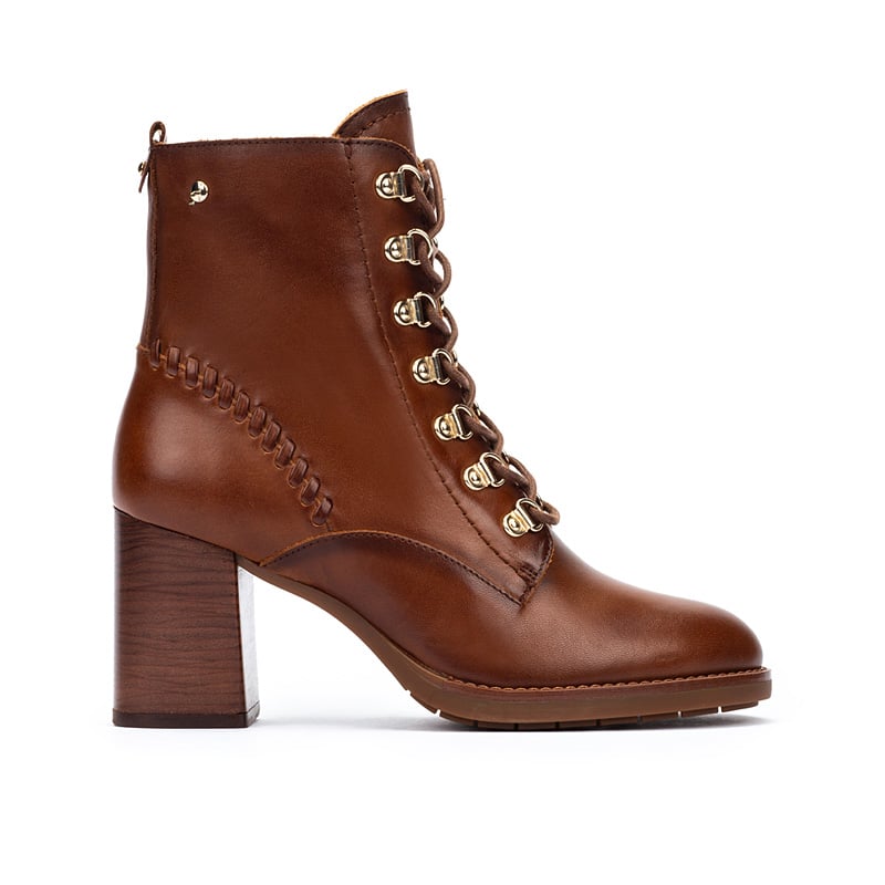 Bottines à talon en cuir PALENCIA W9U - Pikolinos - Modalova