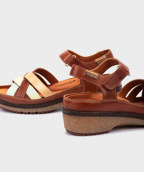 Wedges and platforms | GRANADA W0W-1969C1 | BRICK | Pikolinos